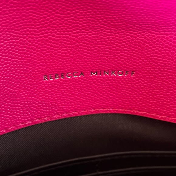 Rebecca Minkoff bright pink crossbody envelope bag - Picture 5 of 12
